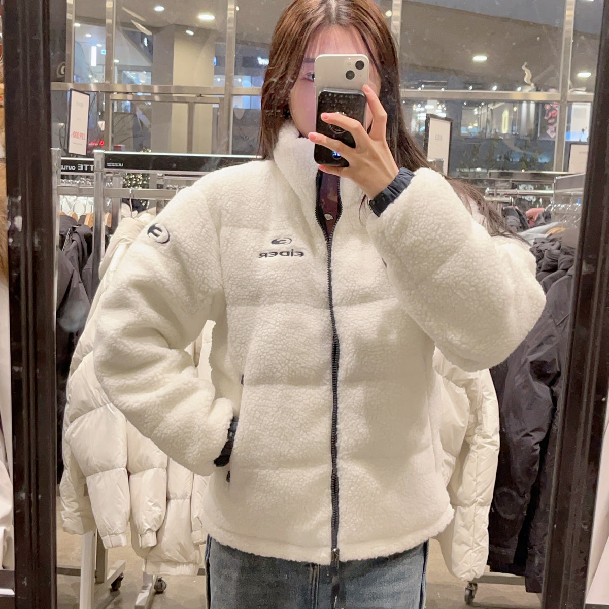 【現貨】韓國 Eider UNI Reversible Fleece Down Jacket【ER018】 - STT Mall HK 靚太網購