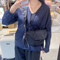 韓國 National Geographic Rib Crossbody Bag【NG899】