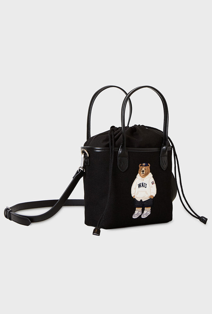 韓國 WhoAU Big Steve Canvas Tote Bag【WA364】