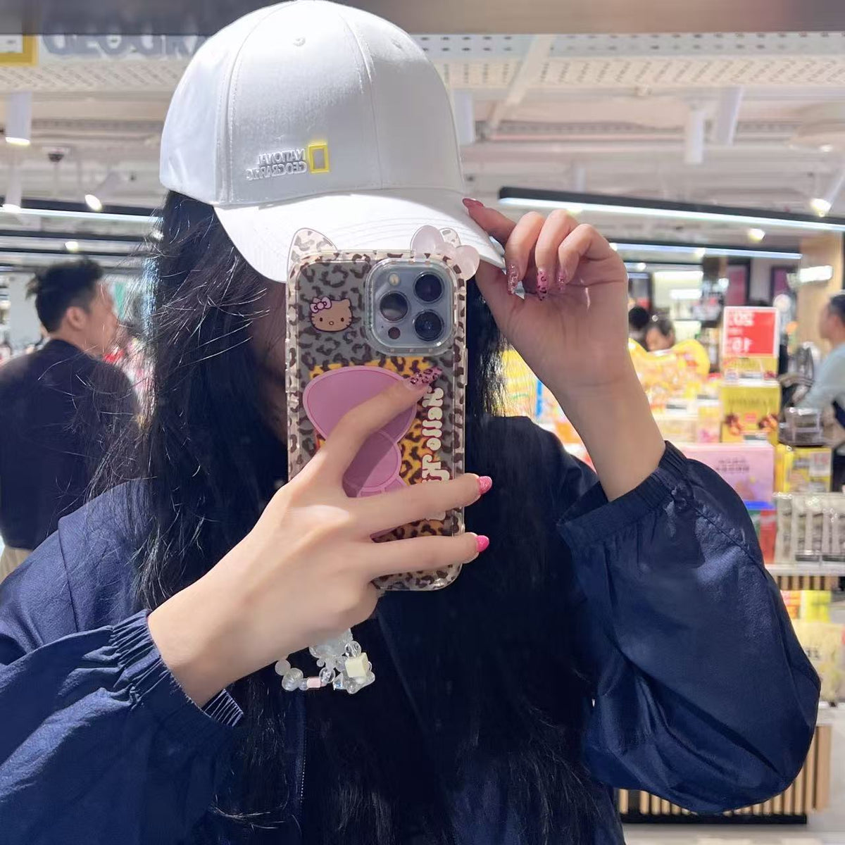 韓國 National Geographic Classic Metal Logo Baseball Cap【NG925】