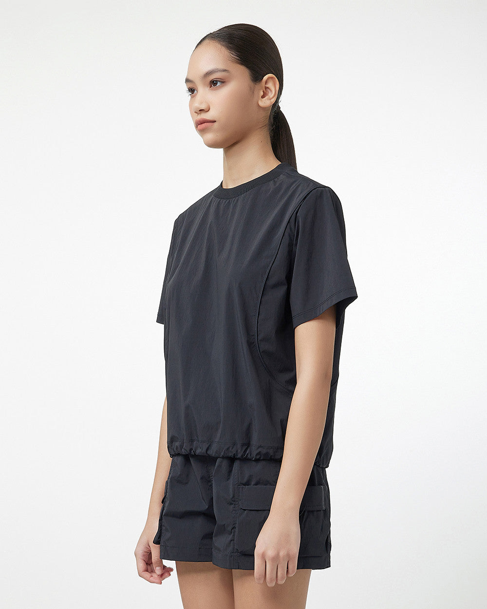 韓國 Hunter Women's Play Arc Woven Tee【HR049】