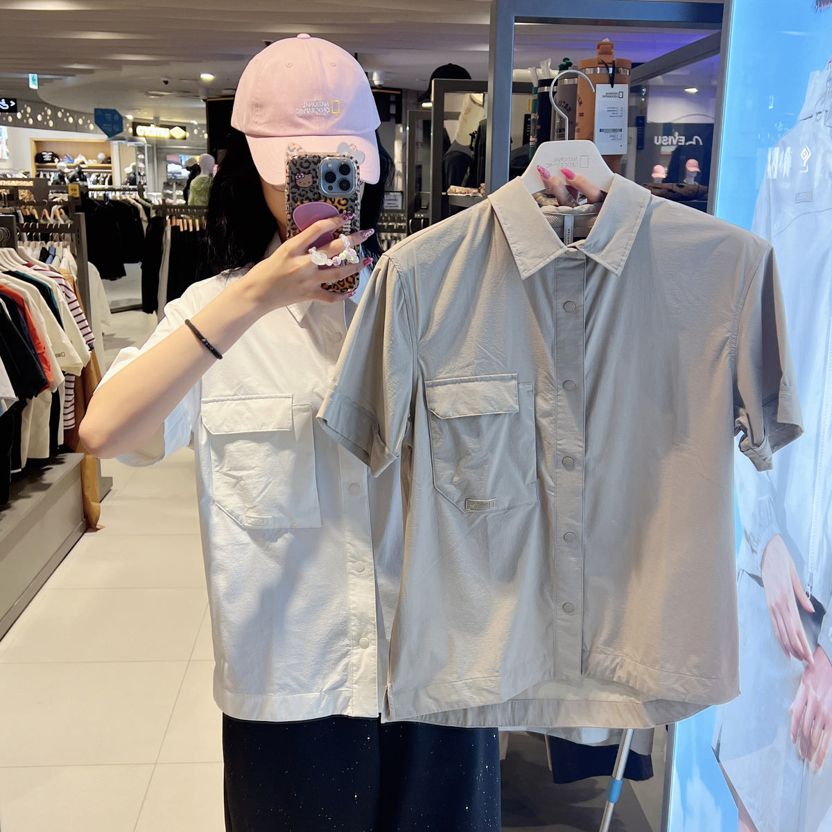 韓國 National Geographic Air Seaker Short Sleeve Shirt【NG953】
