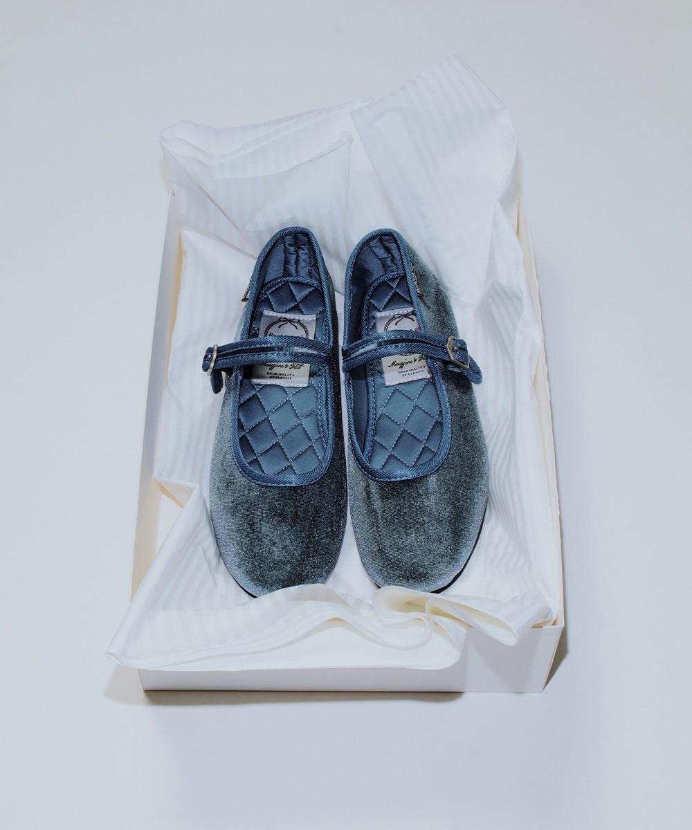 韓國 Rockfish Bella Quilted Maryjanes【RH013】