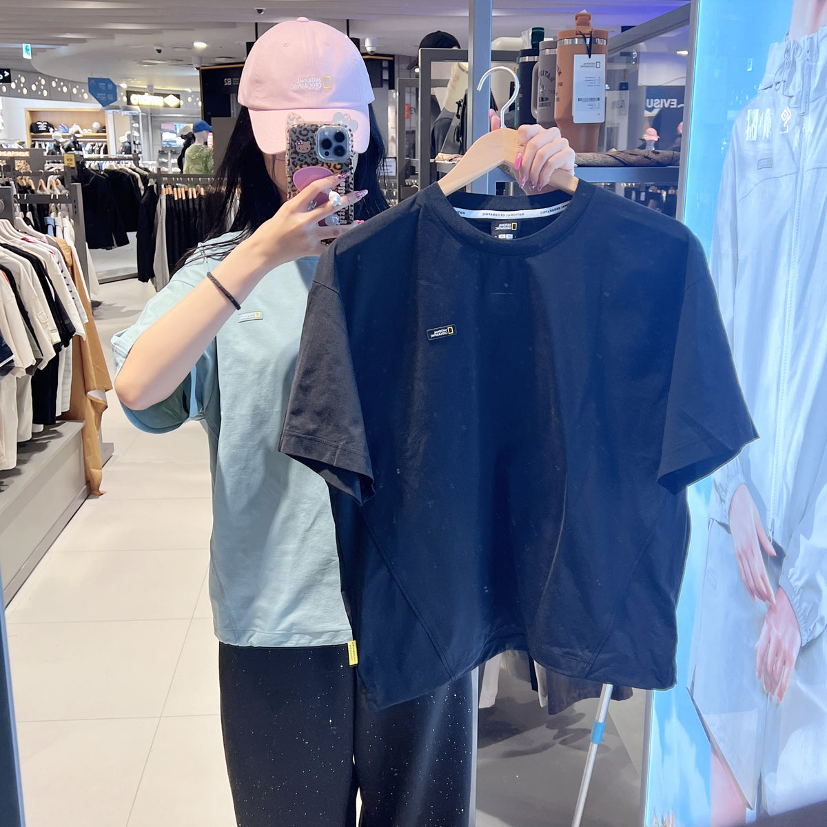 韓國 National Geographic Frozen Air Short Sleeve T-shirt【NG973】