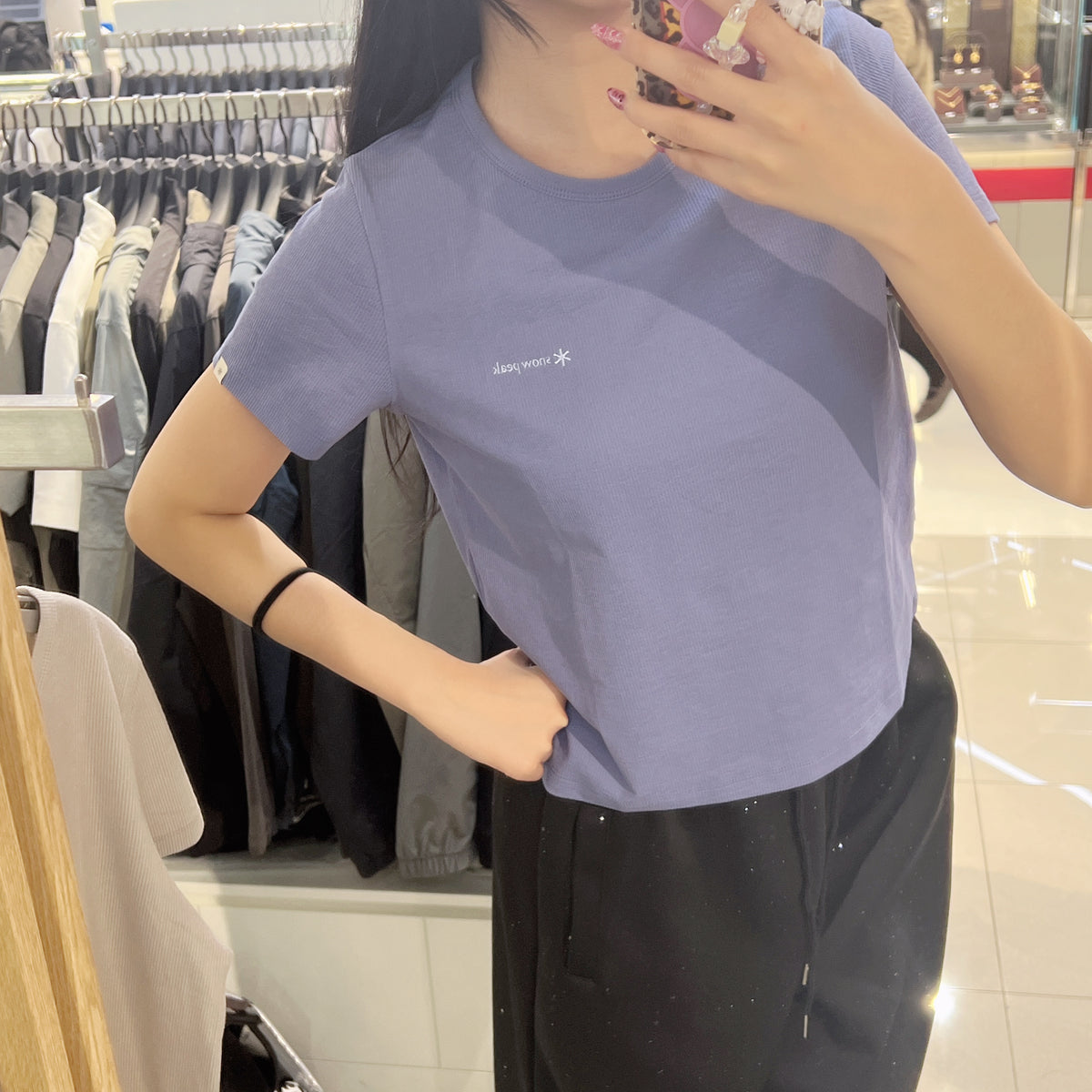 韓國 Snowpeak T-shirt (涼爽毛巾面料)【SN154】