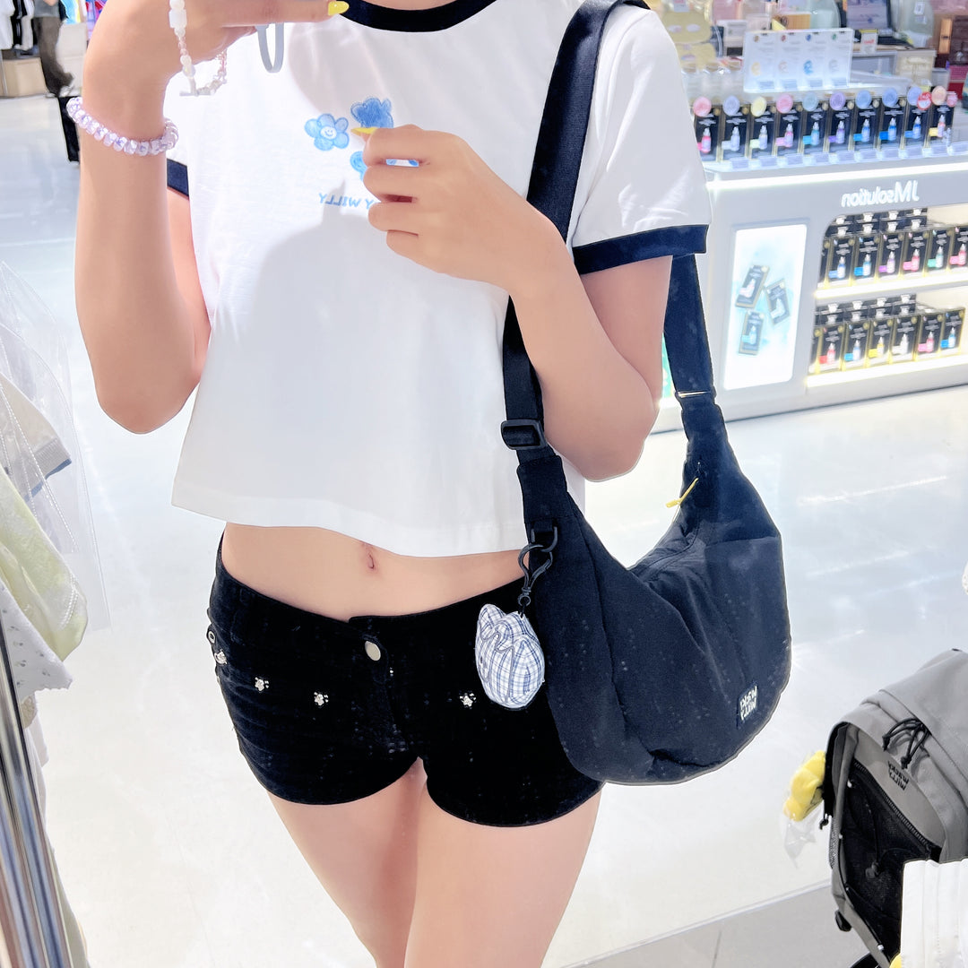 韓國 Wacky Willy Kiki Basic Hobo Bag【WW293】
