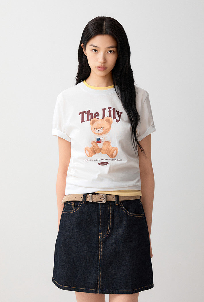 韓國 SPAO Heritage Short Sleeve T-shirt【SP415】