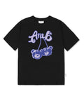 韓國 Ambler Cherry Bear Graphic Short Sleeve T-Shirt【AR095】