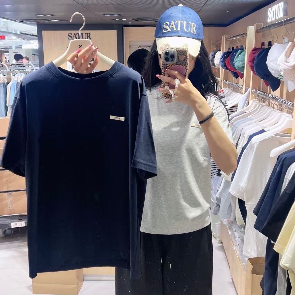 韓國 Satur T-Shirt (男女同款)【SR316】