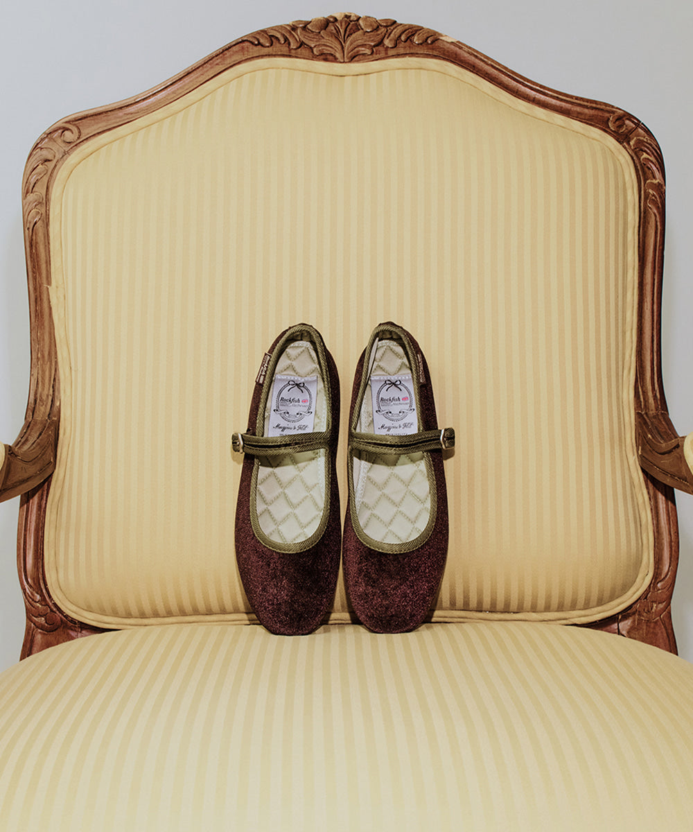 韓國 Rockfish Bella Quilted Maryjanes【RH013】