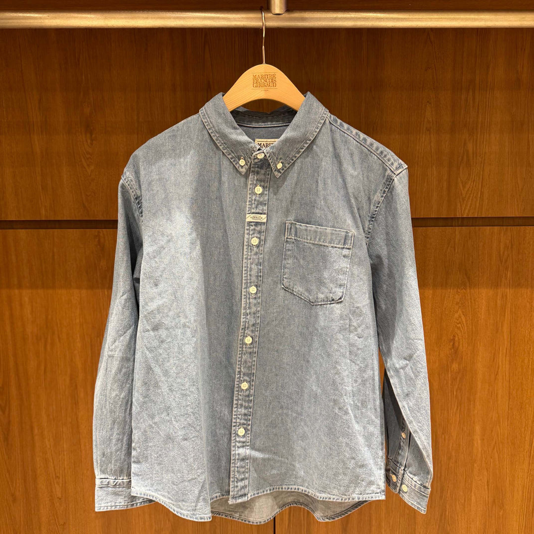 韓國 Marithe Francois Girbaud Uni Basic Denim Shirt【MD173】