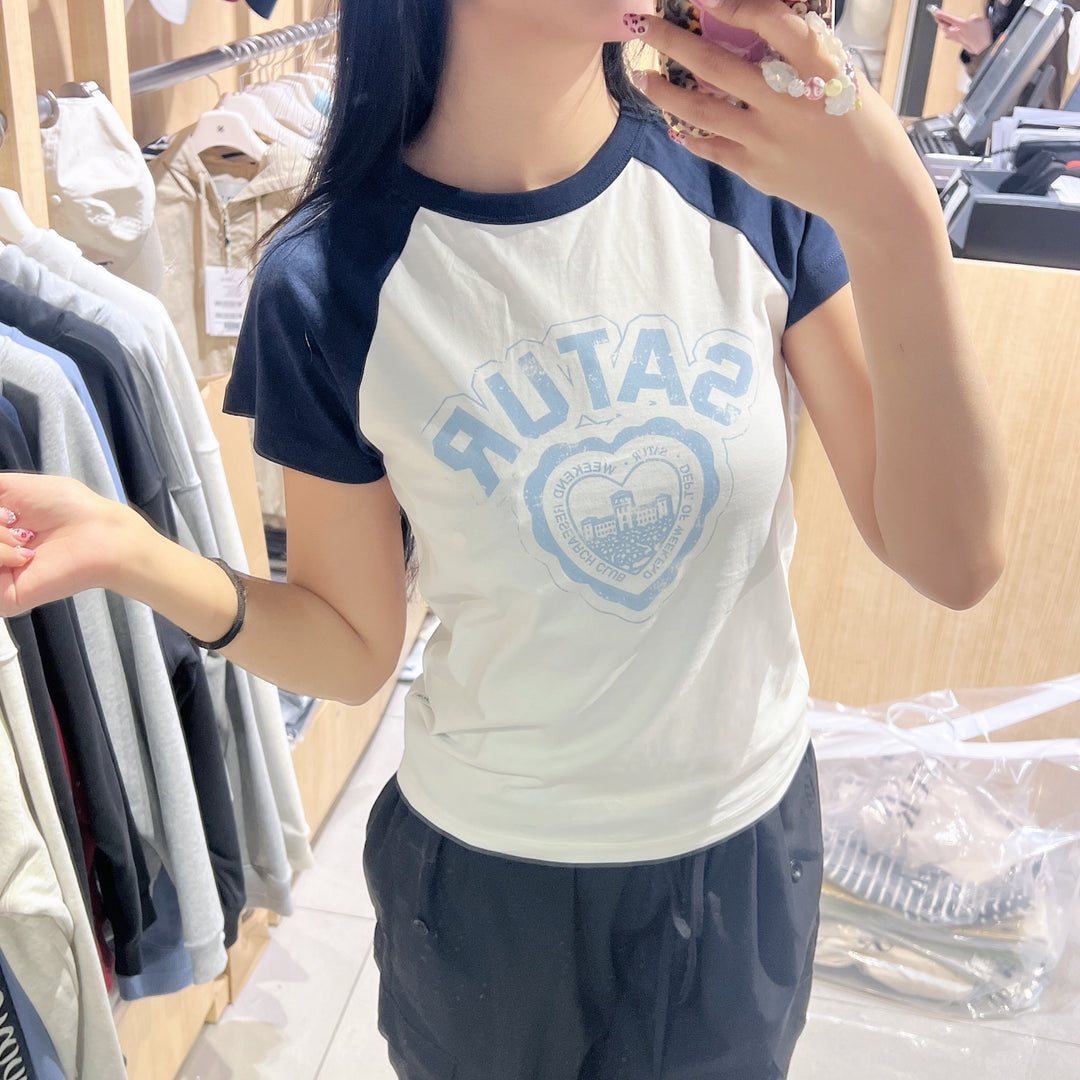 韓國 Satur T-Shirt【SR363】