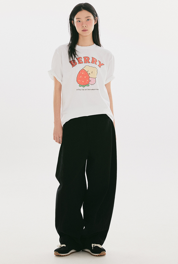 韓國 SPAO Manggeureojin Gom Short Sleeve T-shirt【SP427】