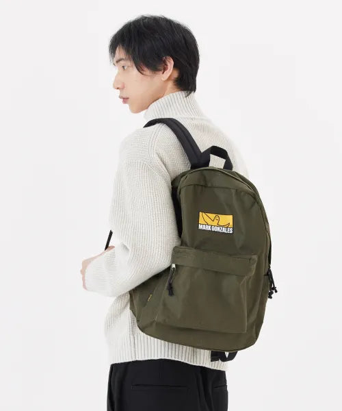 韓國 Mark Gonzales Basic Box Logo Backpack【MG380】