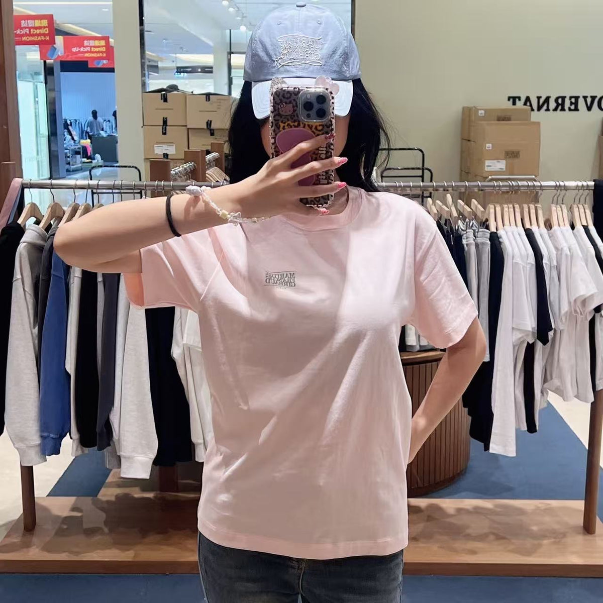 韓國 Marithe Francois Girbaud Aerocool Small Classic Logo Tee【MD246】