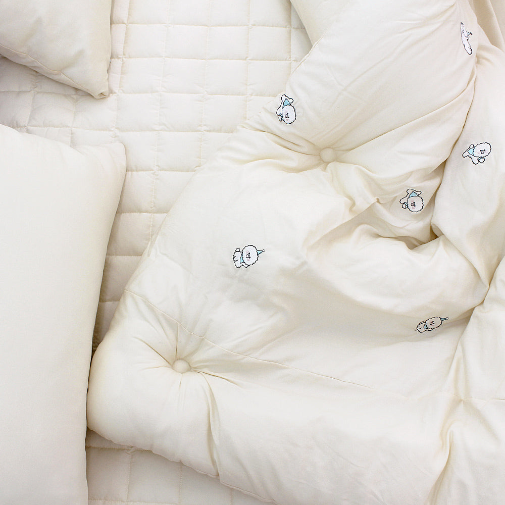 小麻糬比熊莫代爾被【SM1391】