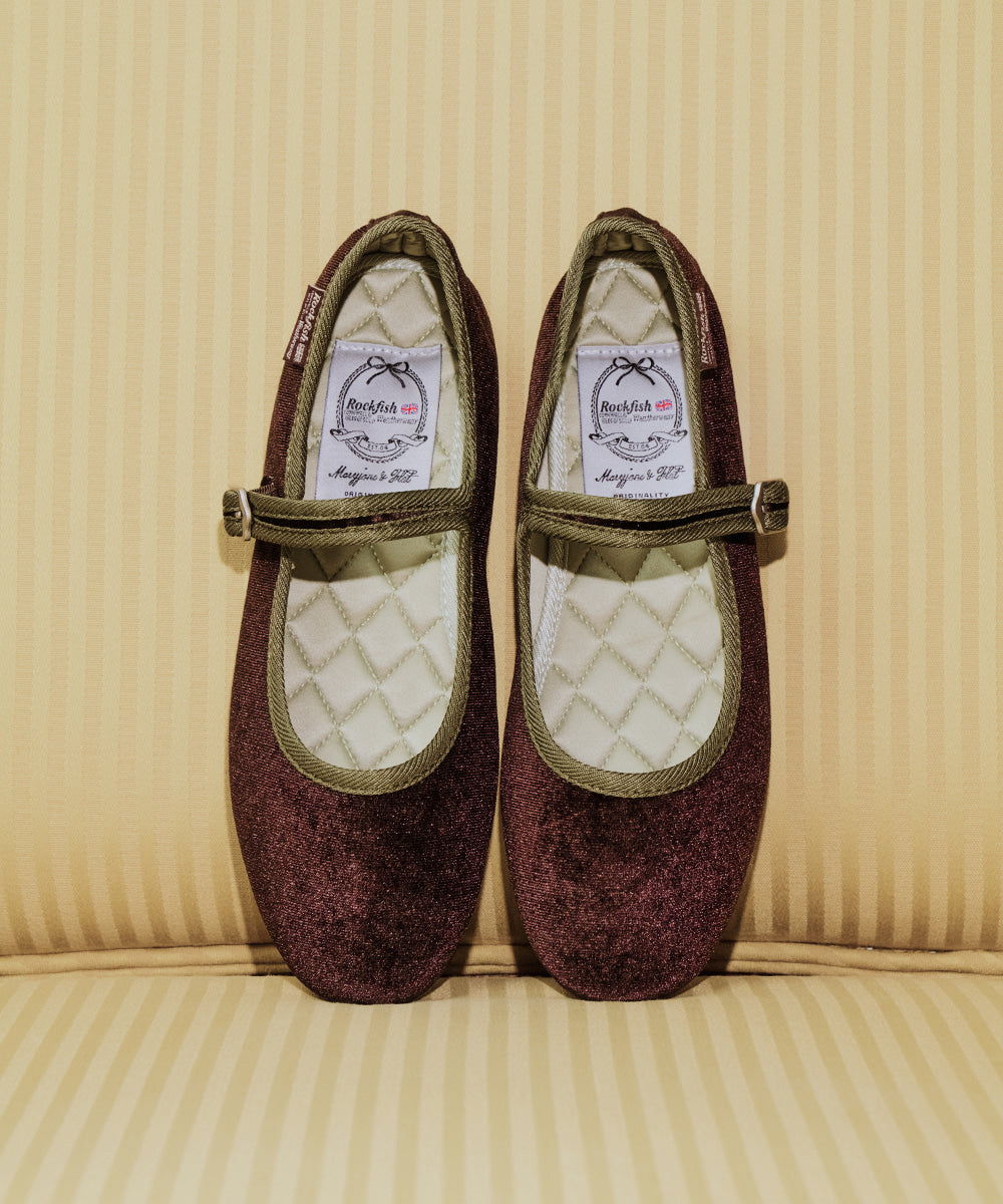 韓國 Rockfish Bella Quilted Maryjanes【RH013】