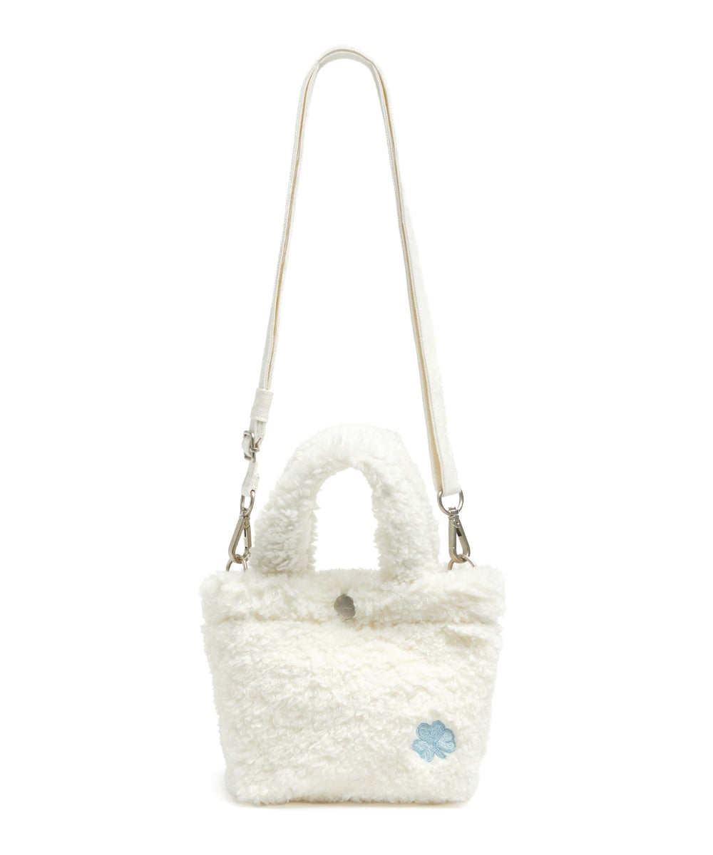 韓國 Mark Gonzales Women's Club Boucle Mini Crossbody Bag【MG141】