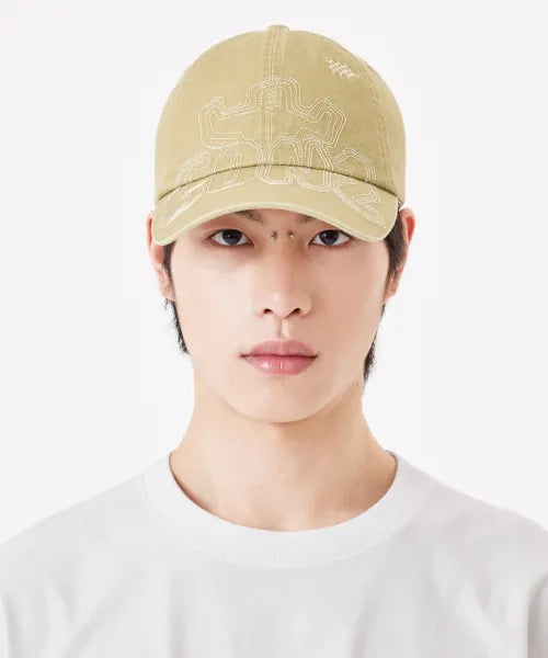 韓國 Mark Gonzales Washed GONS Stitch Cap【MG366】