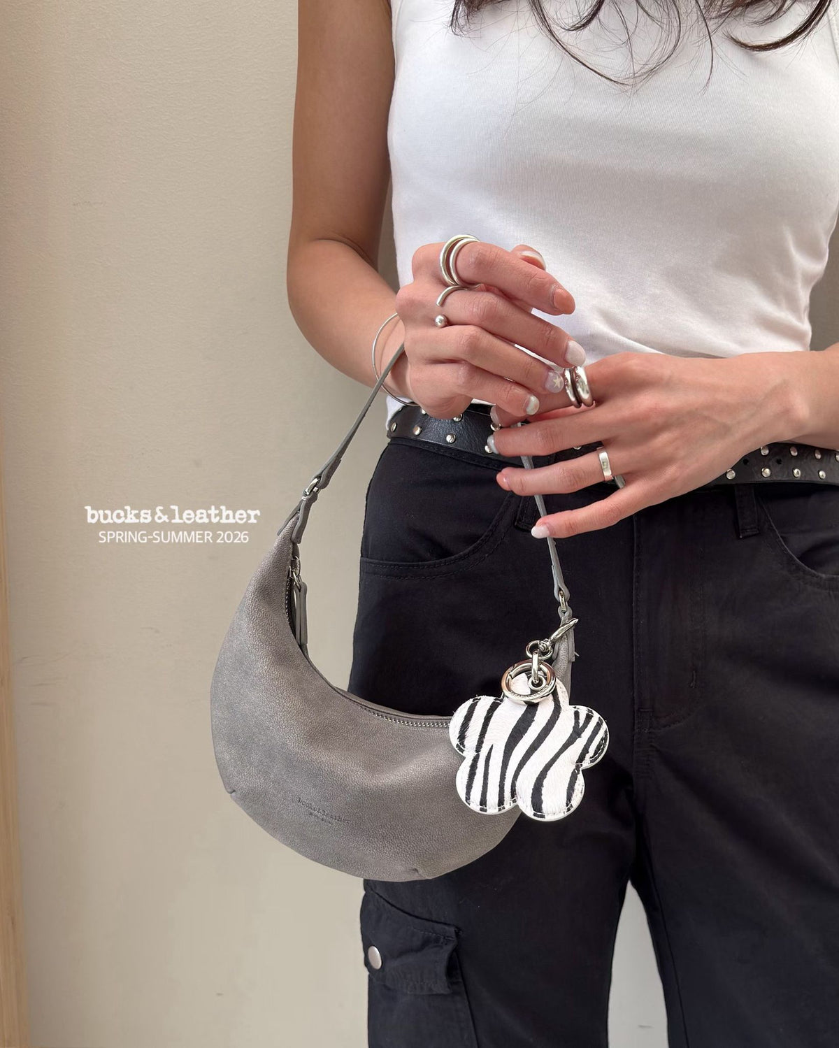 韓國 Bucks & Leather 26SS 可愛迷你月牙包【SM2294】