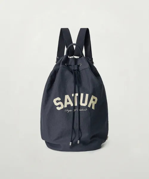 韓國 Satur Canvas Drawstring Bag【SR379】