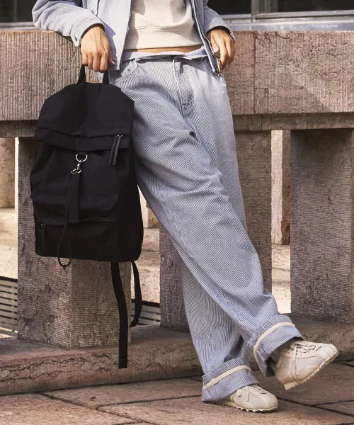 韓國 Satur Nylon Washed Backpack【SR377】