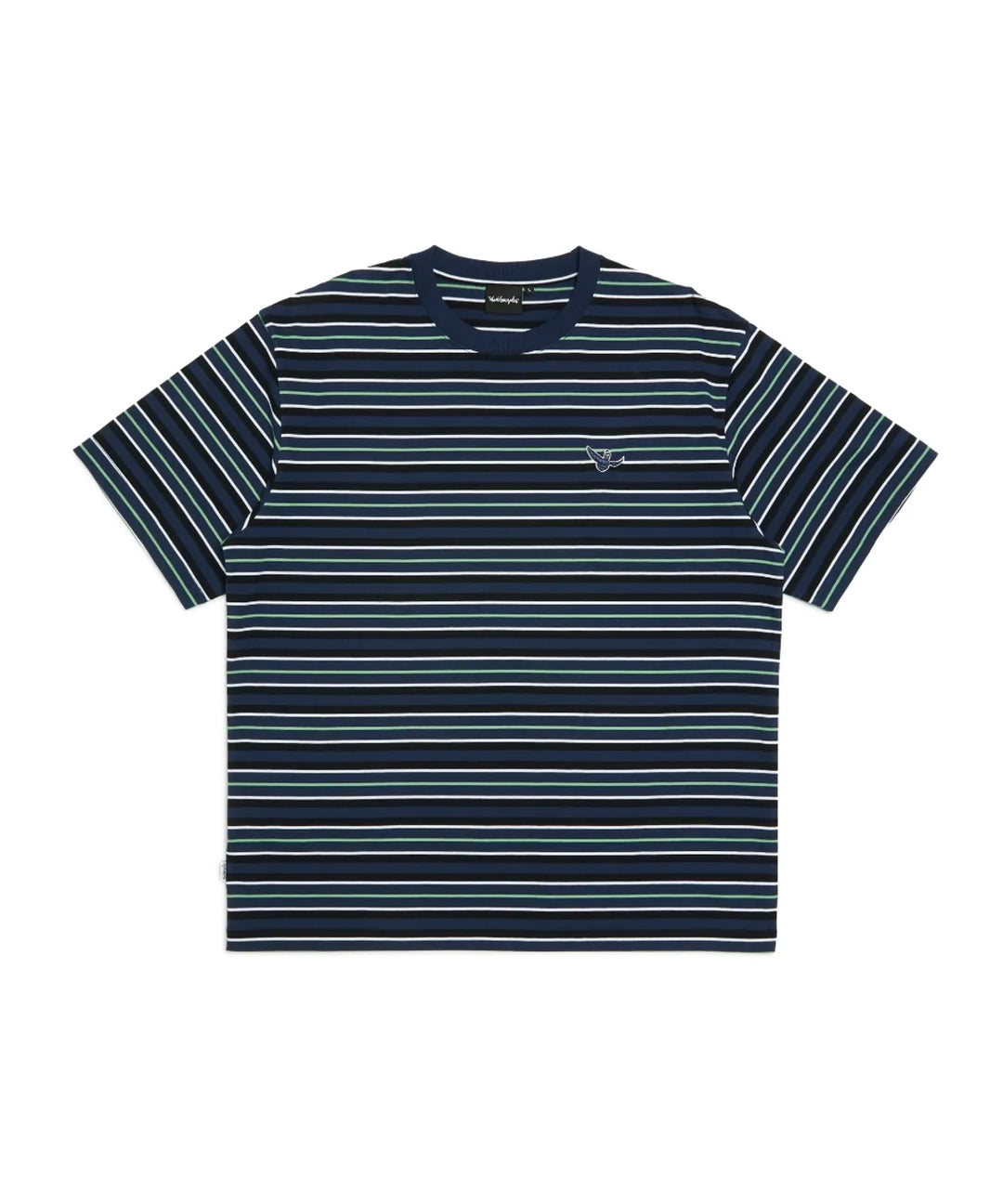 韓國 Mark Gonzales Angel Double Stripe T-shirt【MG297】