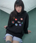 韓國 Ambler Symbol Embroidered Hoodie【AR170】