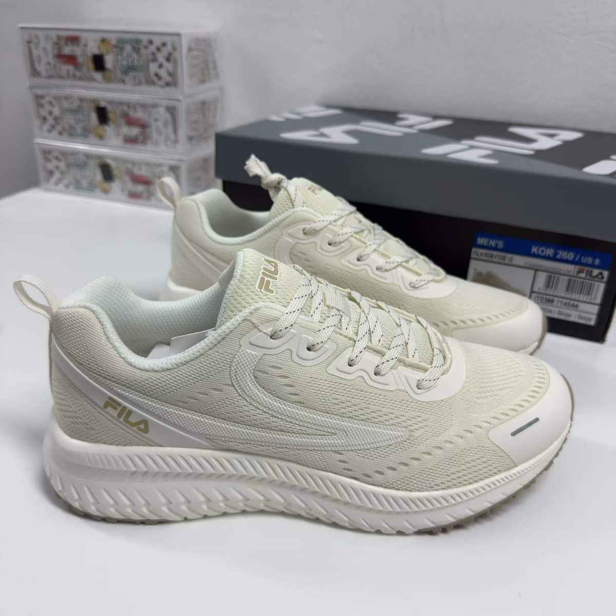 韓國 FILA RGB Fuse Low Tops White Version【SM2447】