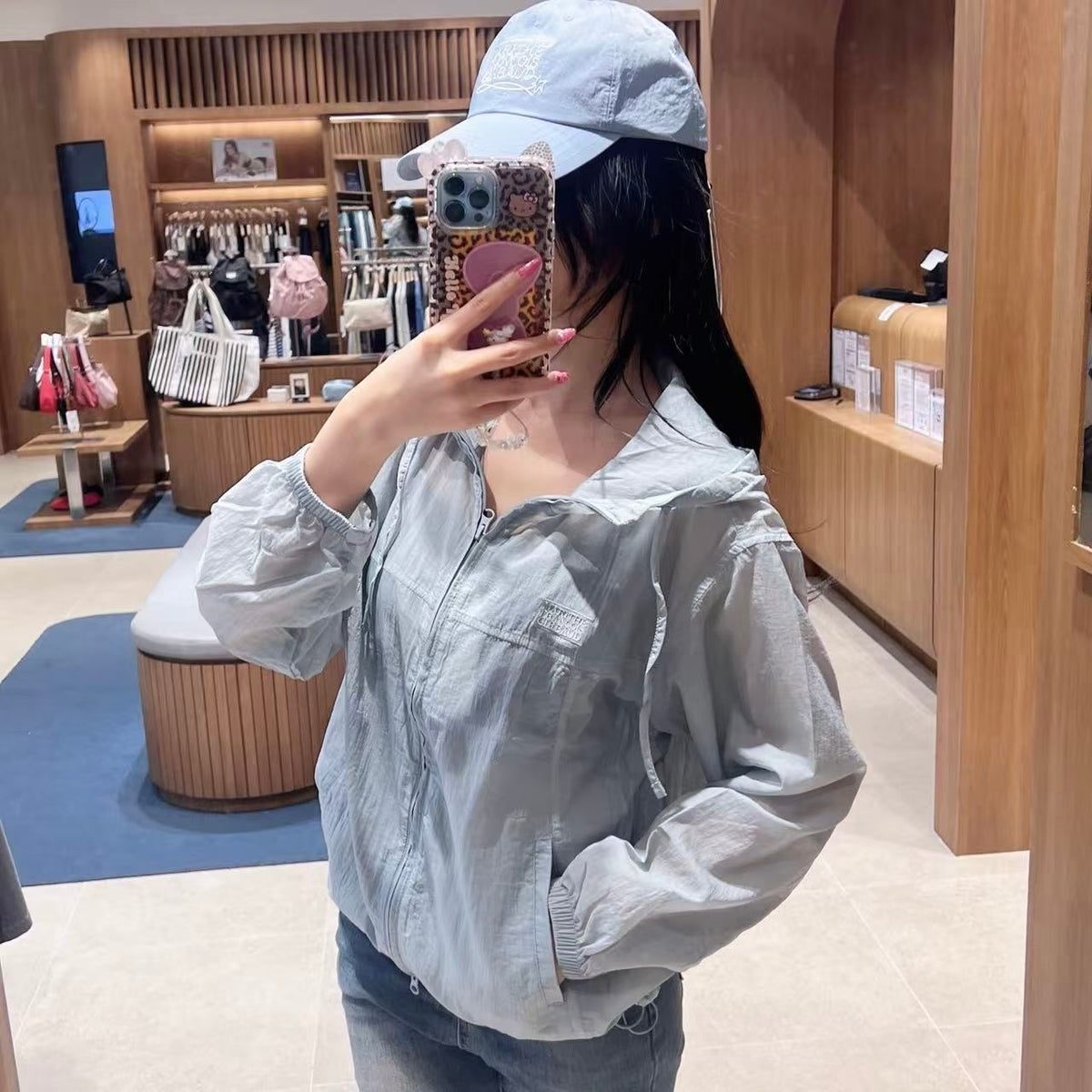 韓國 Marithe Francois Girbaud Hooded Packable Nylon Jacket【MD212】