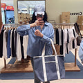 韓國 Marithe Francois Girbaud Regular Logo Big Cotton Bag【MD145】