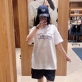韓國 Marithe Francois Girbaud Logo Tee+Nylon Shorts Set-Up【MD298】