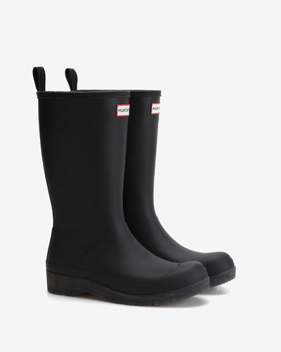 韓國 Hunter Women's Play Translucent Sole Tall Rain Boots【HR019】