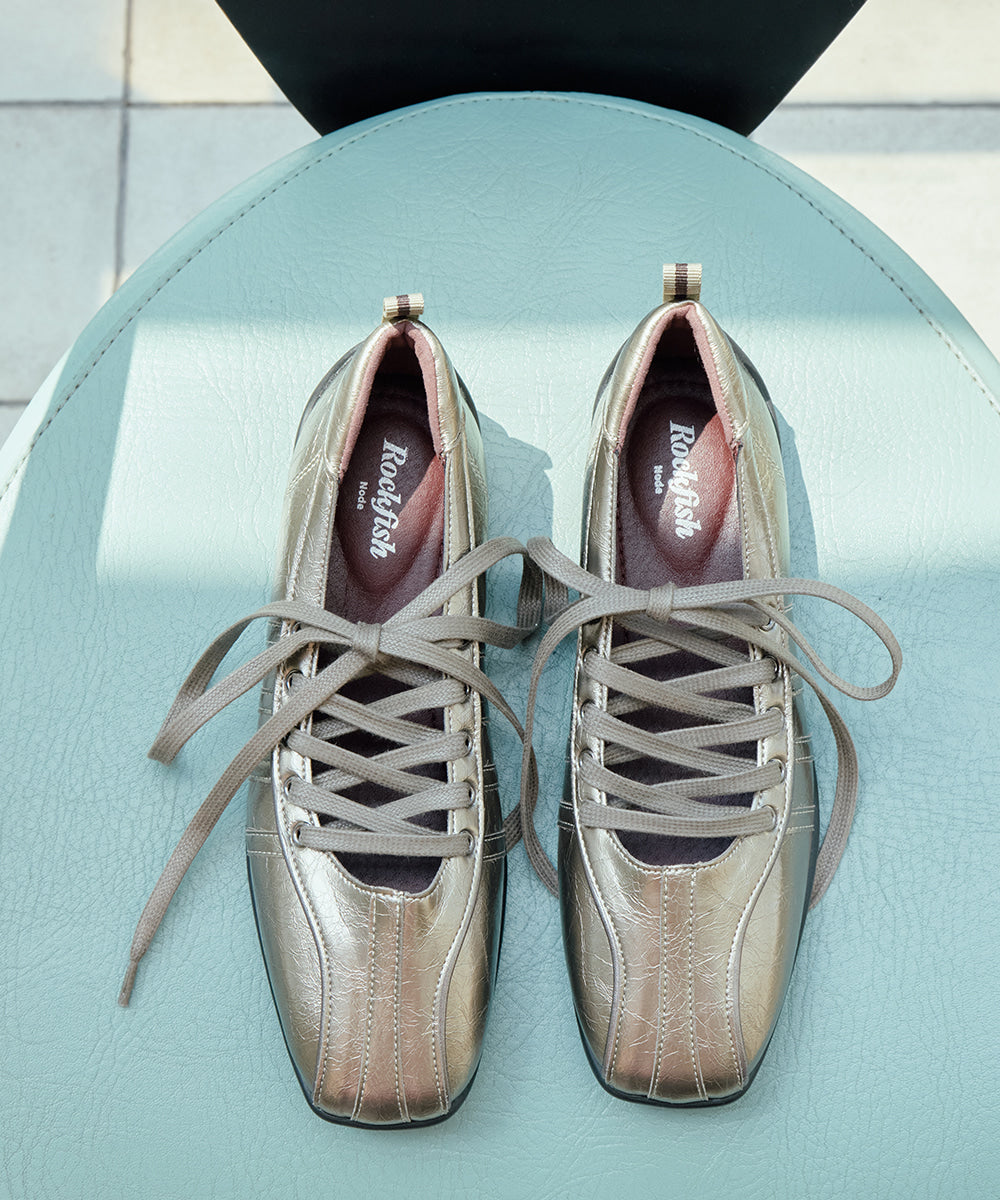 韓國 Rockfish Bliss Laceup Sneakers V2【RH009】