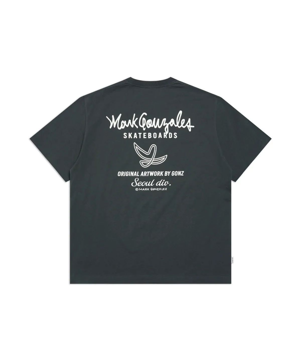 韓國 Mark Gonzales New Angel Logo Typo Short Sleeve T-shirt【MG308】