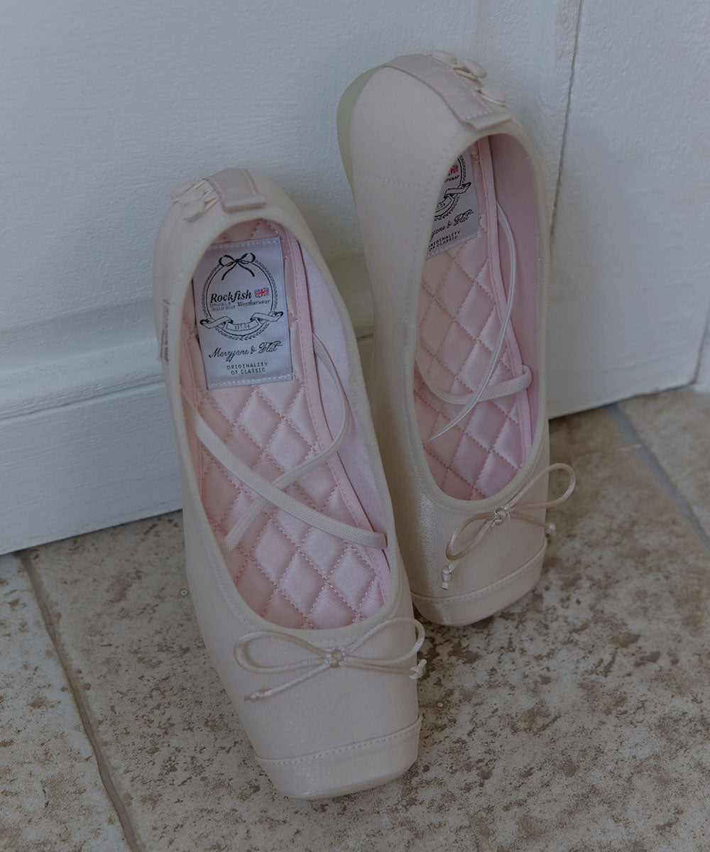 韓國 Rockfish Toe Cap Ballet Flats【RH014】