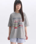 韓國 Ambler Happy birthday graphic short sleeve T-shirt【AR179】