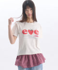 韓國 Ambler Strawberry Applique Embroidery Short Sleeve T-shirt【AR186】
