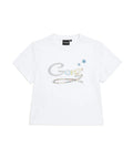 韓國 Mark Gonzales Women's GONZ Applique Crop T-shirt【MG283】