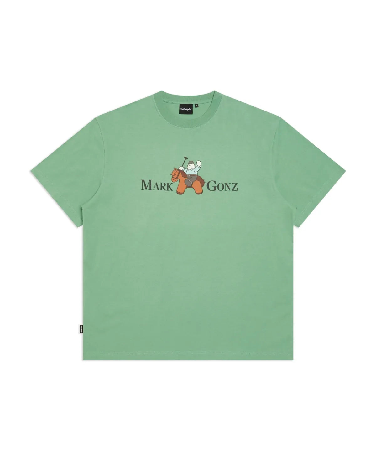 韓國 Mark Gonzales Riding Horse Shmu Graphic T-shirt【MG322】