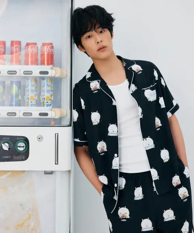 韓國 SPAO Damgomi Super Cool Damgom Short Sleeve Pajamas【SP448】