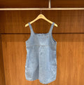 韓國 Marithe Francois Girbaud W Denim Sleeveless Dress【MD278】
