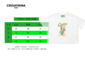 Crisathena 1950s Sparkle Today Crop T-Shirt【SM1840】