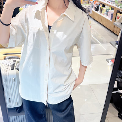 韓國 National Geographic Freeze Stretch Short Sleeve Shirt (涼爽速乾防曬面料)【NG852】