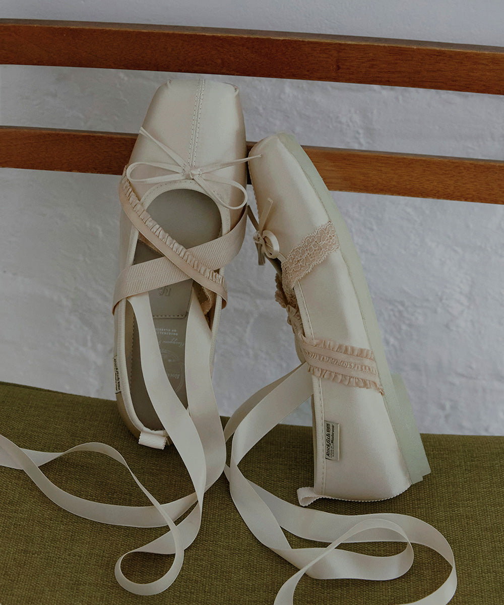 韓國 Rockfish Banding Ballet Flats【RH015】
