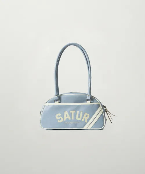 韓國 Satur Lawton Contrast Bowling Bag【SR384】