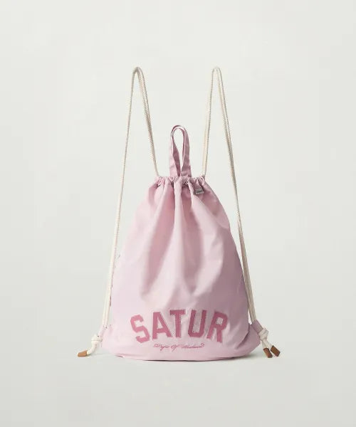 韓國 Satur Nylon Drawstring Bag【SR383】