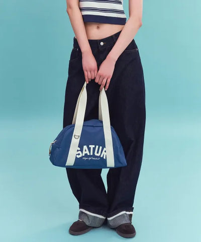 韓國 Satur Nylon Trapeze Shoulder Bag【SR382】
