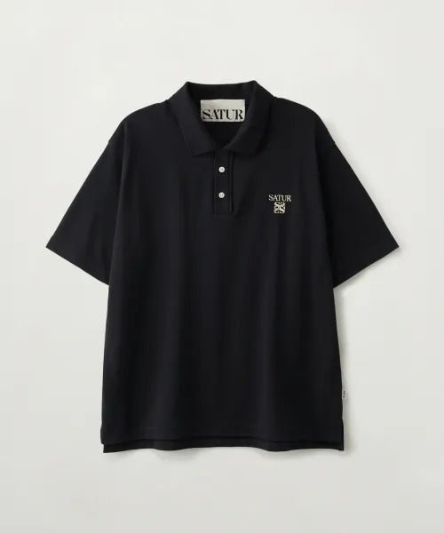 韓國 Satur Lauren Piqué Polo Short Sleeve T-shirt【SR402】