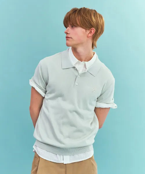 韓國 Satur Classic Collar Half Knit【SR399】
